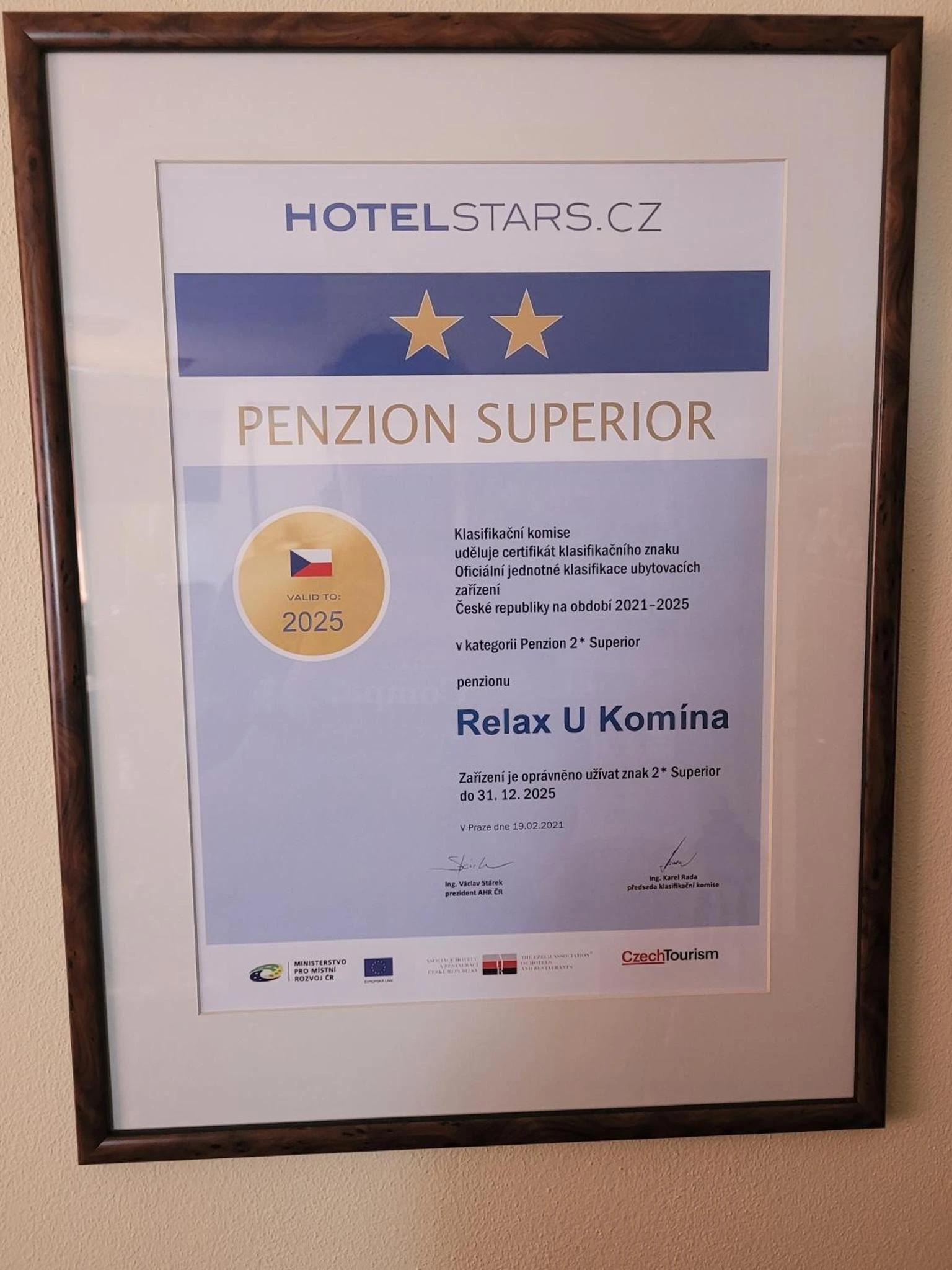 Pension RELAX U Komína - Františkovy Lázně