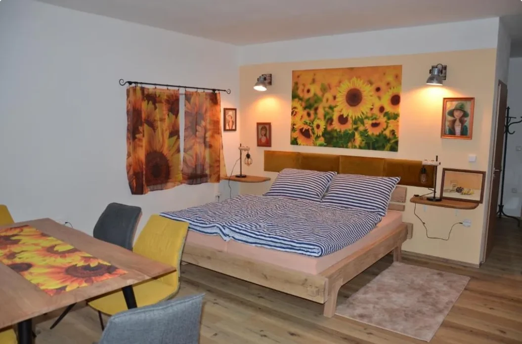 Apartmán s výhledem do zahrady