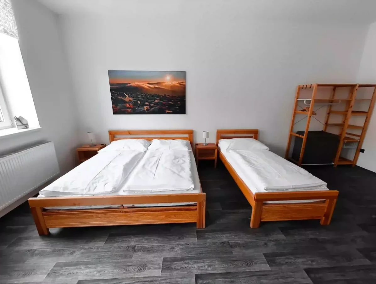 1× Apartmán 4 (Apartmán s 1 ložnicí)