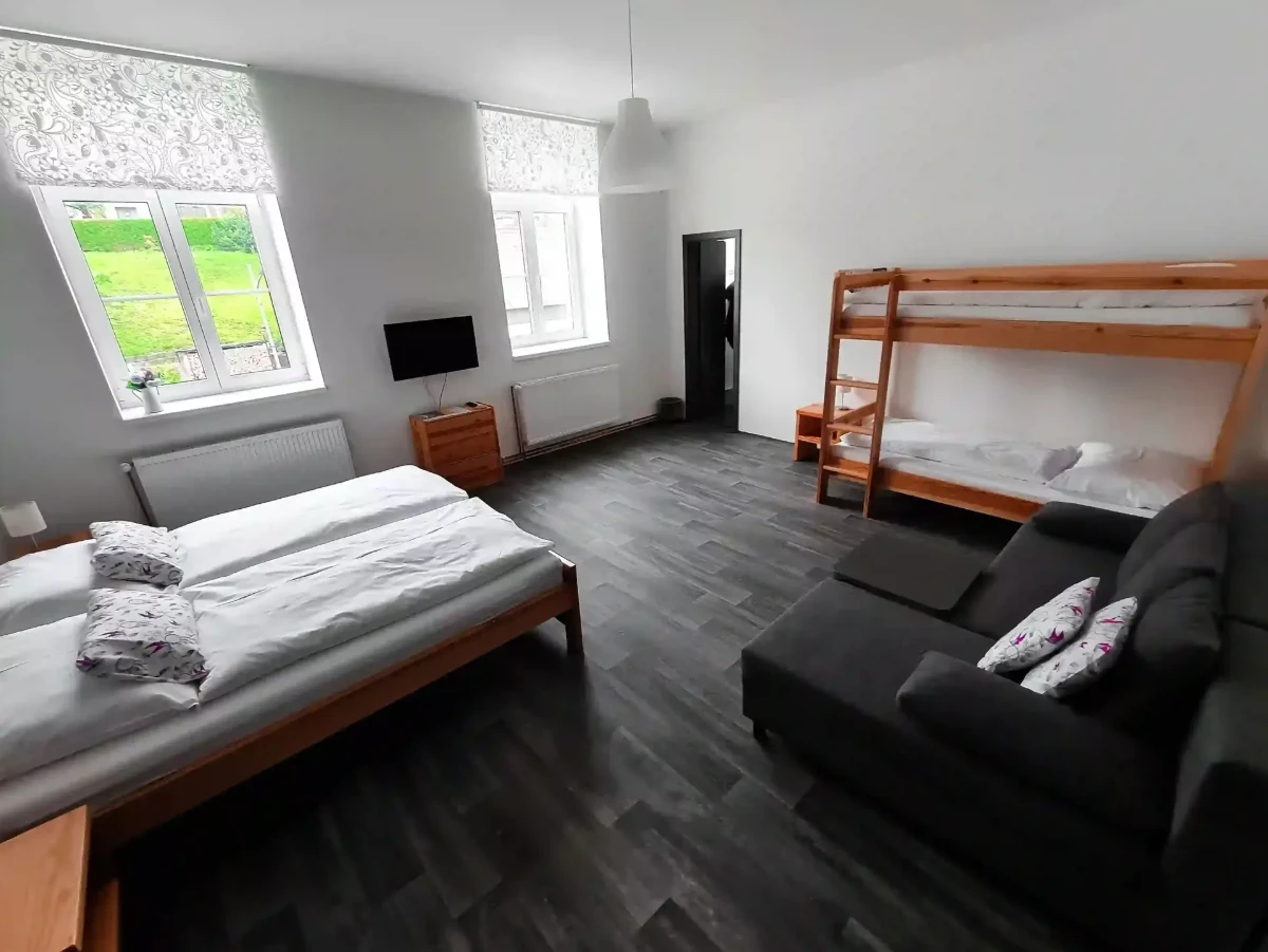 1× Apartmán 3 (Apartmán s 1 ložnicí)