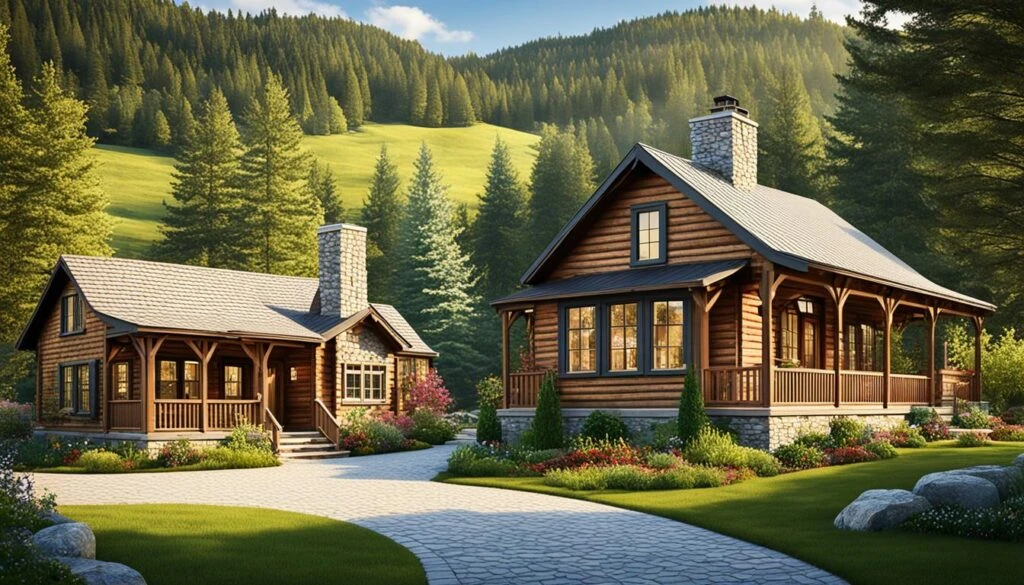 chaty na venkově chaty na venkově