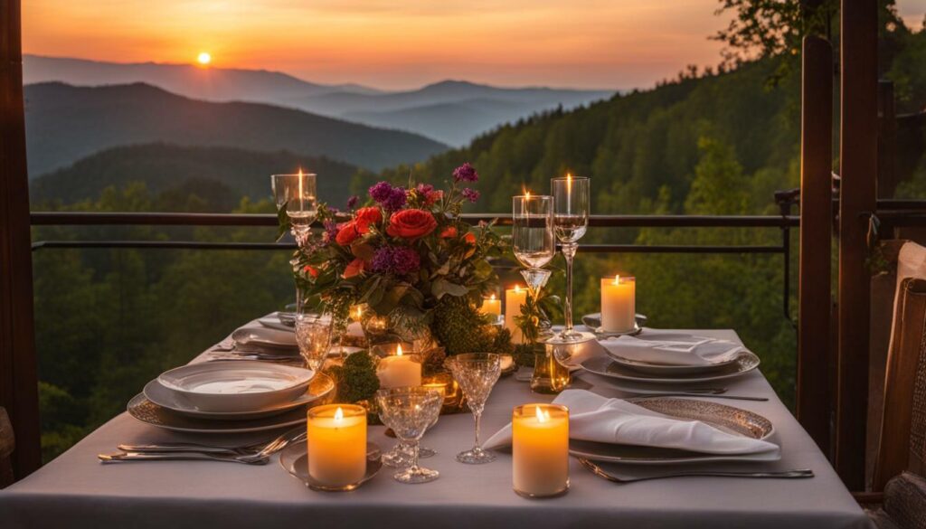 romantické večeře s výhledem na Beskydy romantické večeře s výhledem na Beskydy