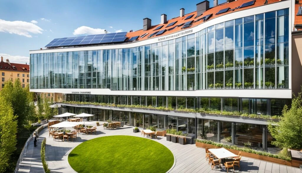 zelený hotel Adalbert Praha zelený hotel Adalbert Praha